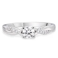 Beaverbrooks Platinum Diamond Solitaire Engagement Ring