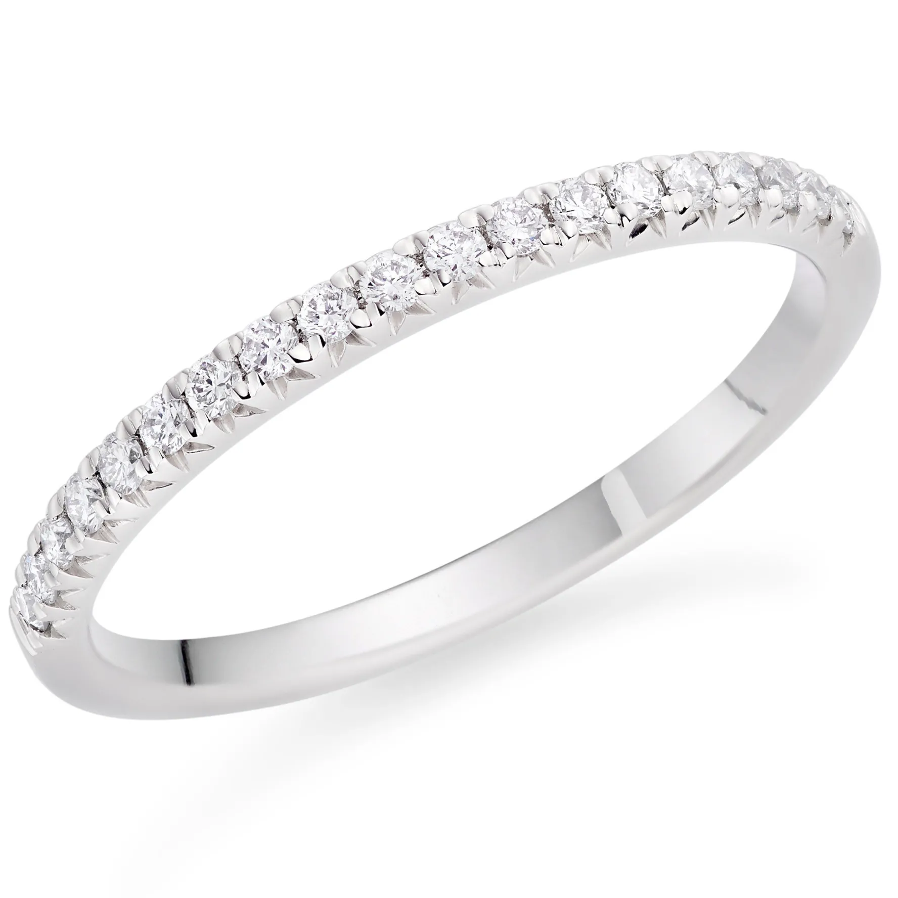 Beaverbrooks Platinum Diamond 1.5mm Wedding Ring