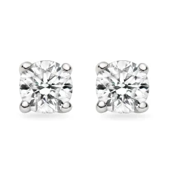 Beaverbrooks Platinum Diamond Stud Earrings