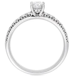 Beaverbrooks Platinum Diamond Solitaire Ring