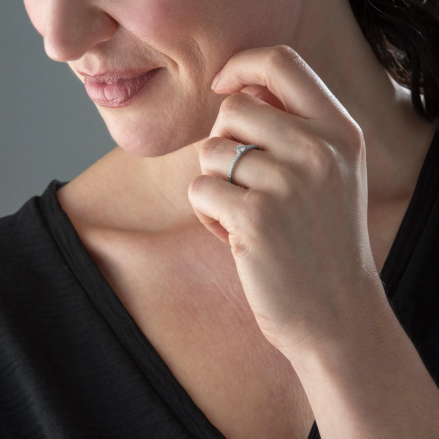 Beaverbrooks Platinum Diamond Solitaire Ring