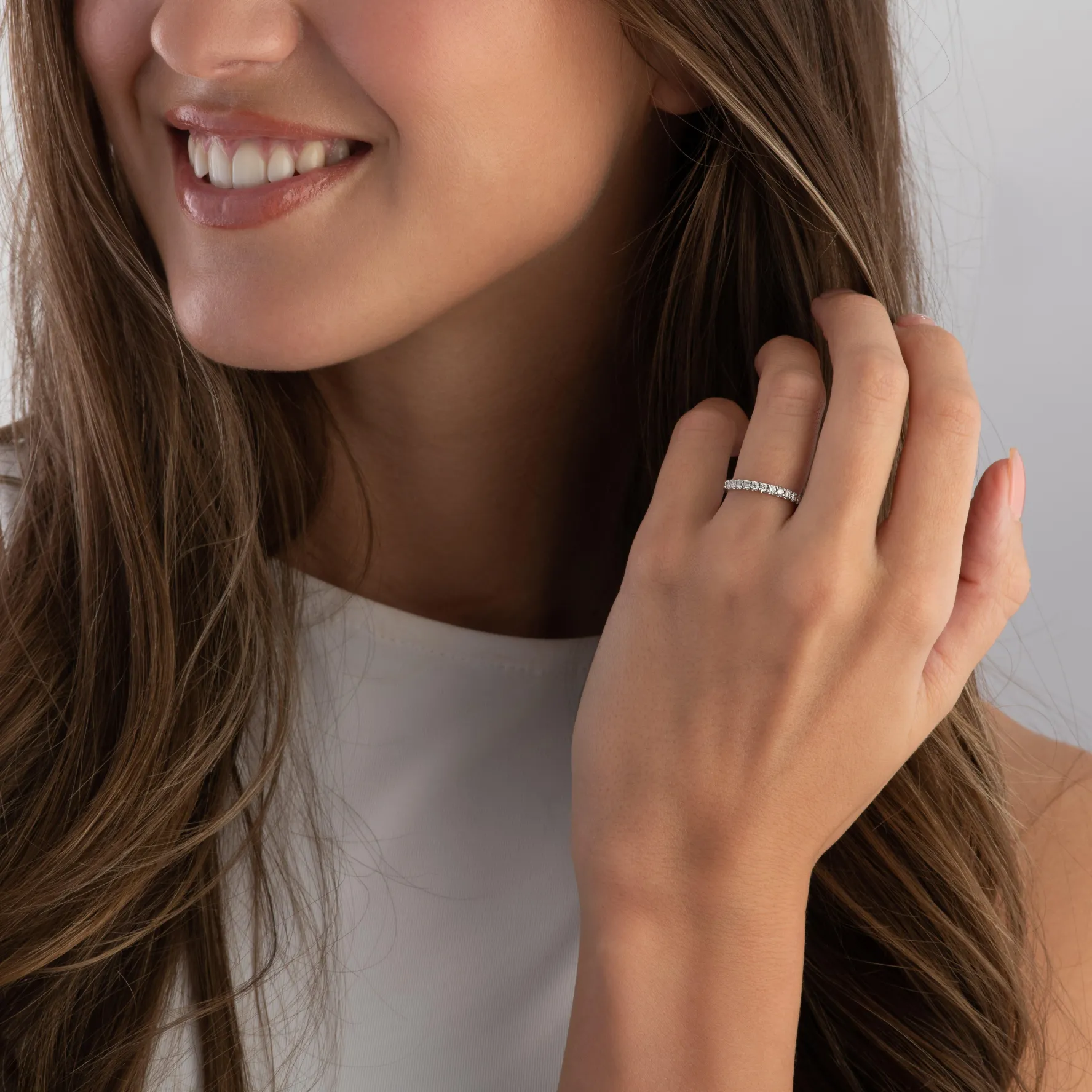 Beaverbrooks Platinum Diamond Wedding Ring