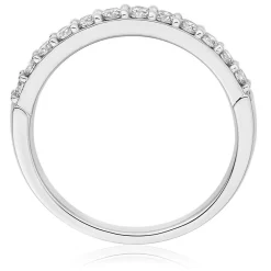 Beaverbrooks Platinum Diamond 2mm Wedding Ring