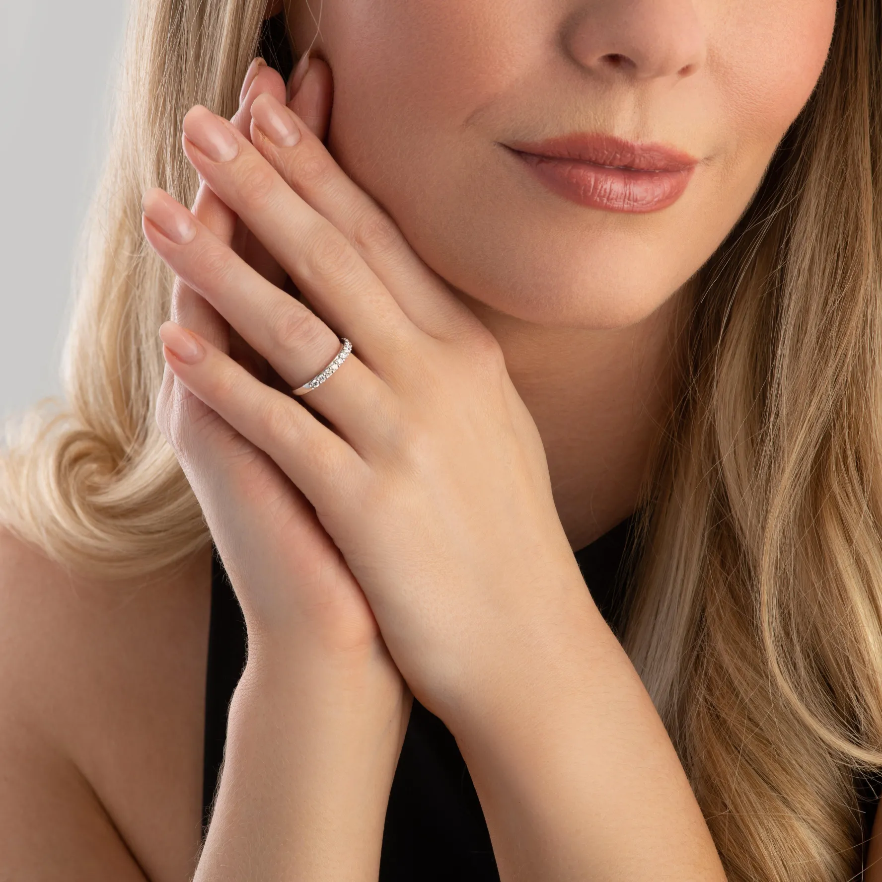 Beaverbrooks Platinum Diamond 2mm Wedding Ring