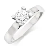 Beaverbrooks Platinum Diamond Solitaire Ring