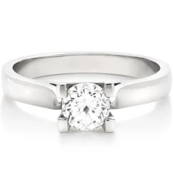Beaverbrooks Platinum Diamond Solitaire Ring