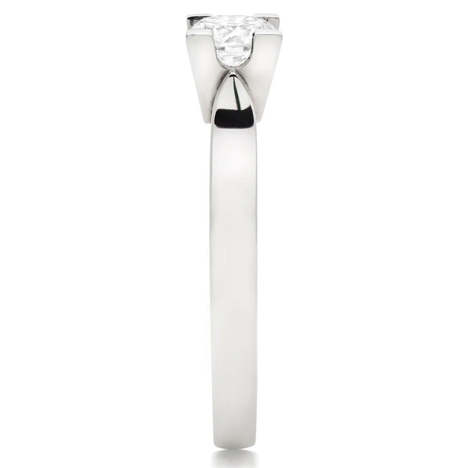 Beaverbrooks Platinum Diamond Solitaire Ring