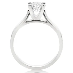 Beaverbrooks Platinum Diamond Solitaire Ring