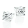 Beaverbrooks Platinum Diamond Stud Earrings