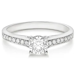 Beaverbrooks Platinum Diamond Solitaire Ring