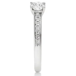 Beaverbrooks Platinum Diamond Solitaire Ring