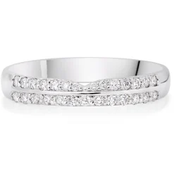 Beaverbrooks Platinum Diamond Wedding Ring