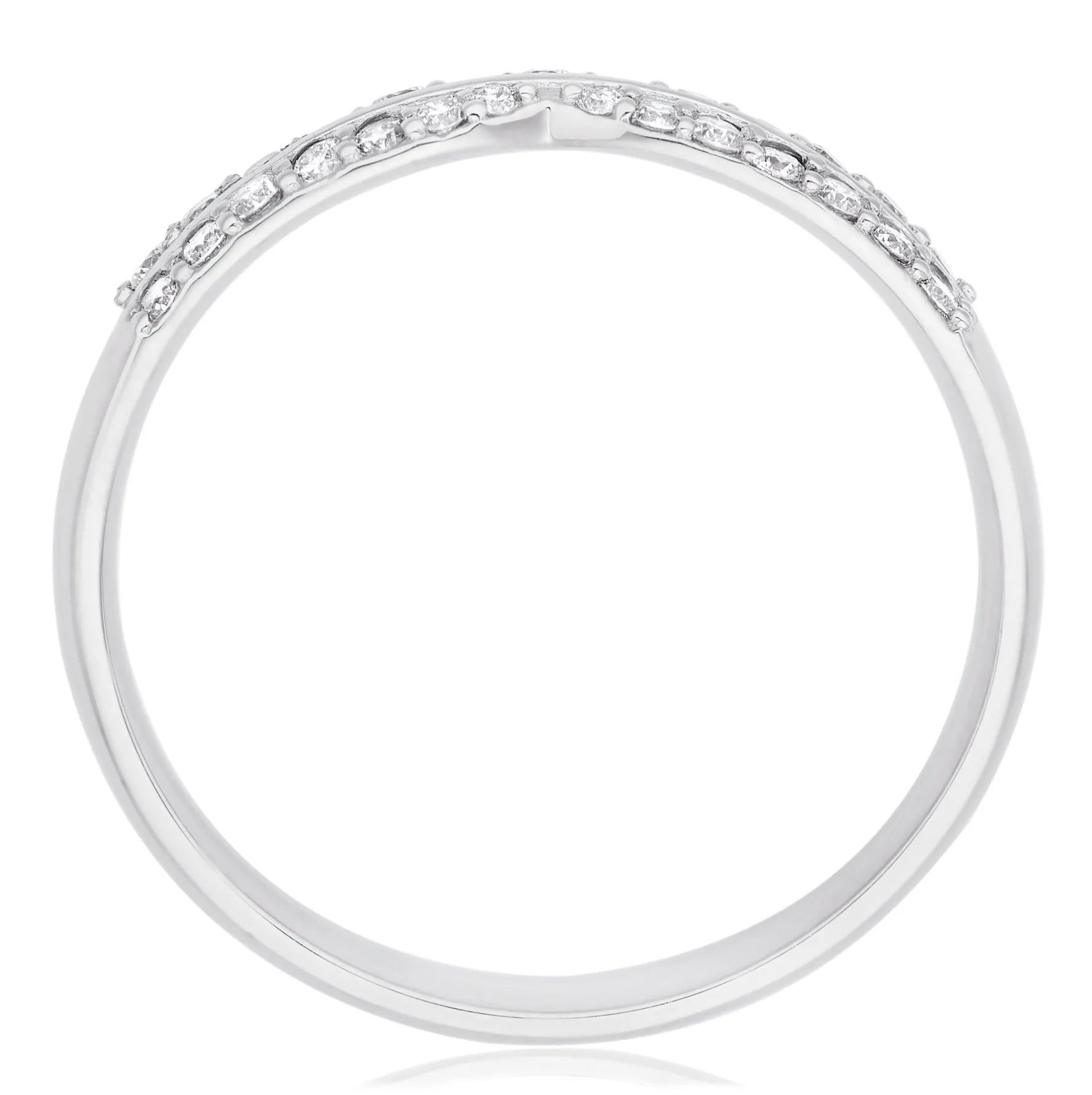Beaverbrooks Platinum Diamond Wedding Ring