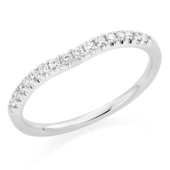 Beaverbrooks Platinum Diamond 1.5mm Wedding Ring