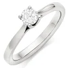 Beaverbrooks Platinum Diamond Solitaire Ring