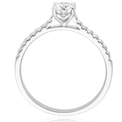 Beaverbrooks Platinum Diamond Solitaire Engagement Ring
