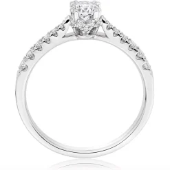 Beaverbrooks Platinum Diamond Solitaire Ring