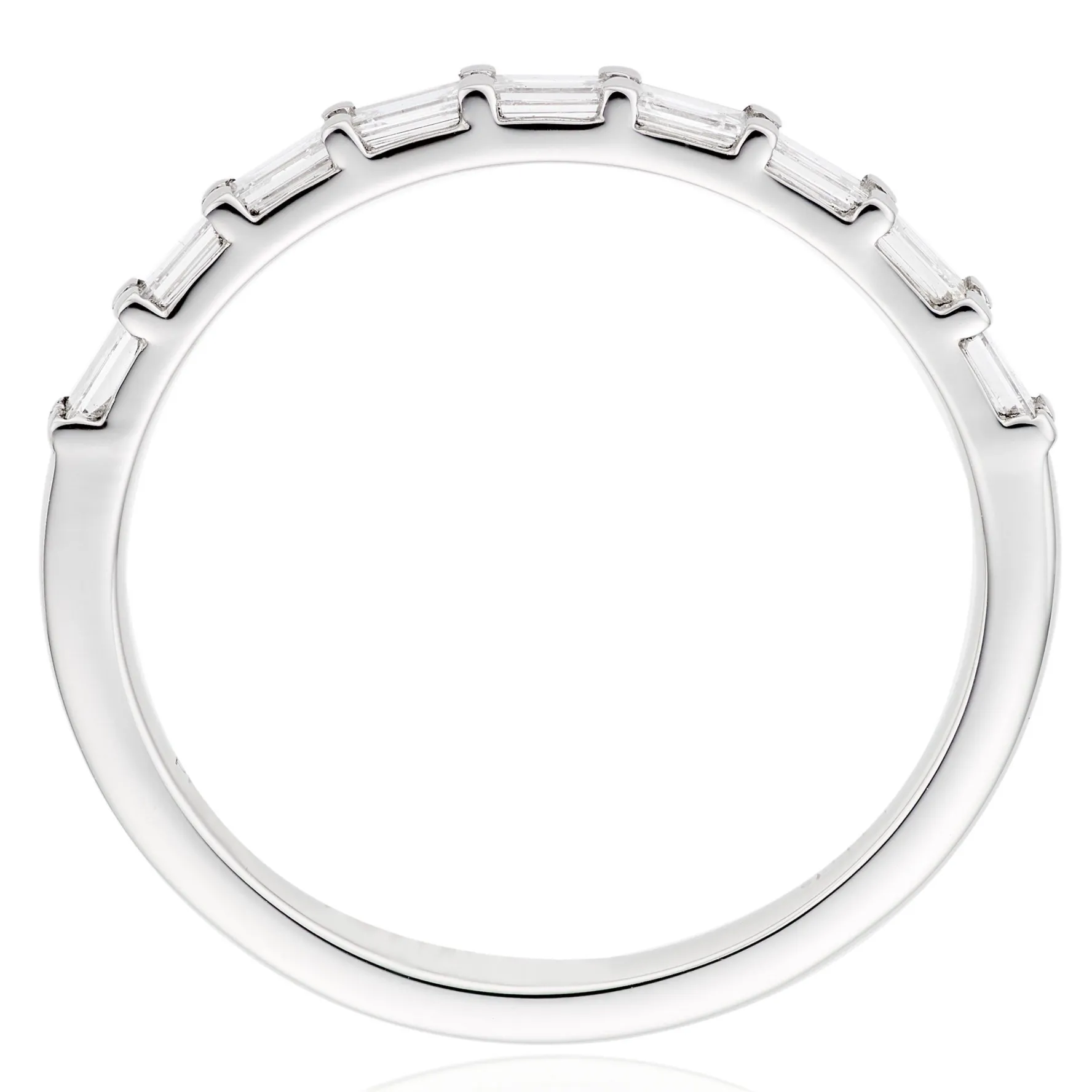Beaverbrooks Platinum Diamond 1.7mm Wedding Ring