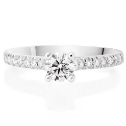 Beaverbrooks Platinum Diamond Solitaire Engagement Ring