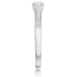 Beaverbrooks Platinum Diamond Solitaire Ring
