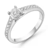 Beaverbrooks Platinum Diamond Solitaire Engagement Ring
