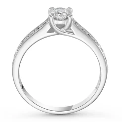 Beaverbrooks Platinum Diamond Solitaire Engagement Ring