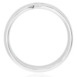 Beaverbrooks Platinum Diamond 5mm Wedding Ring