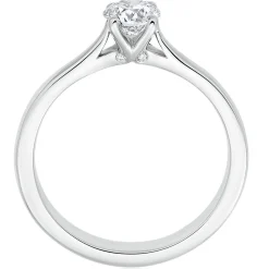 Beaverbrooks Platinum Diamond Solitaire Ring