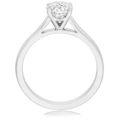 Beaverbrooks Platinum Diamond Solitaire Ring