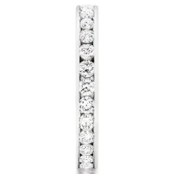 Beaverbrooks Platinum Diamond 3mm Full Eternity Ring