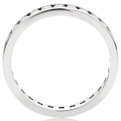 Beaverbrooks Platinum Diamond 3mm Full Eternity Ring