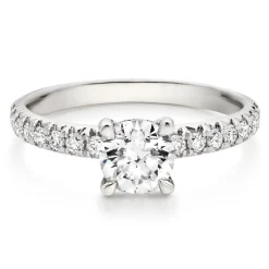 Beaverbrooks Platinum Diamond Solitaire Ring