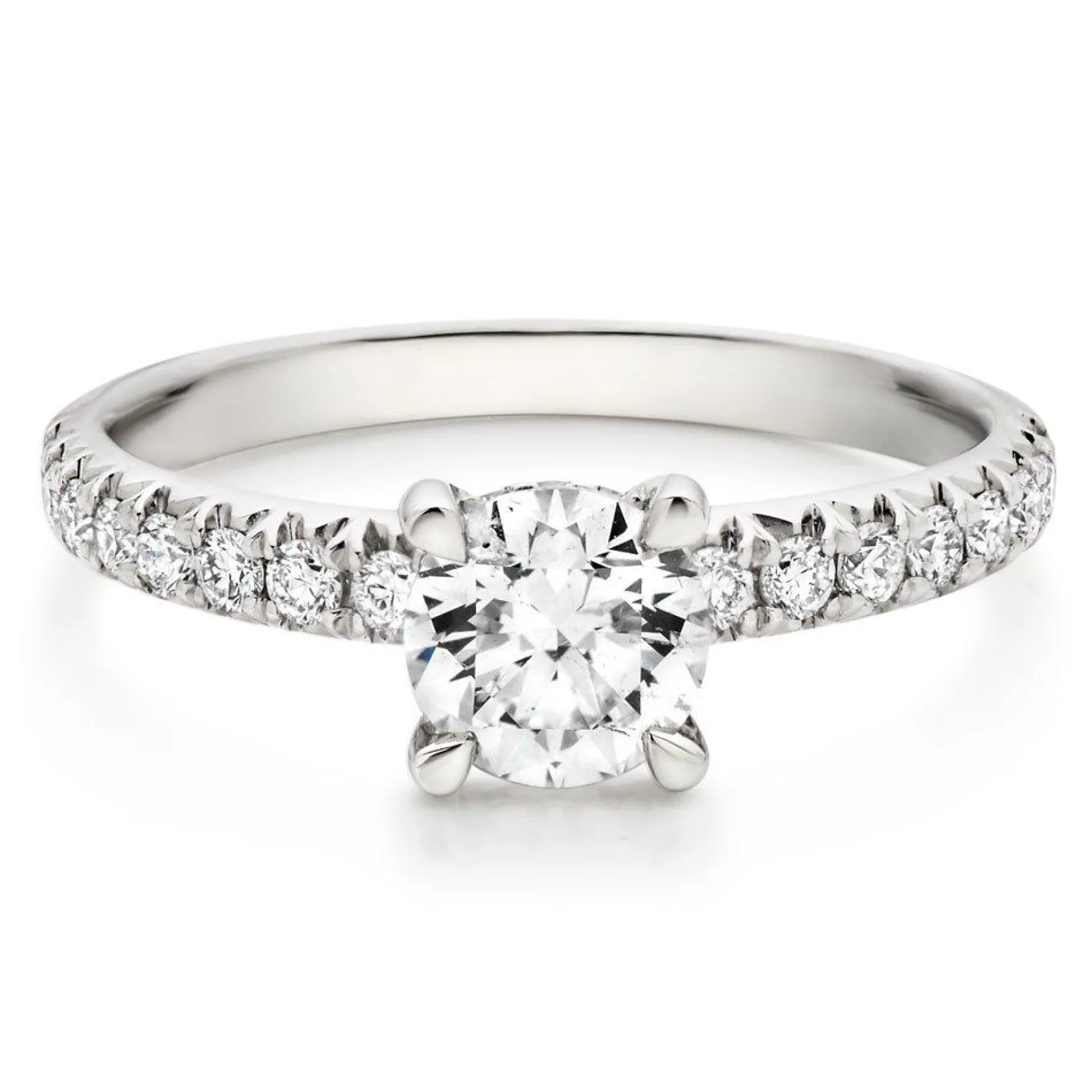 Beaverbrooks Platinum Diamond Solitaire Ring