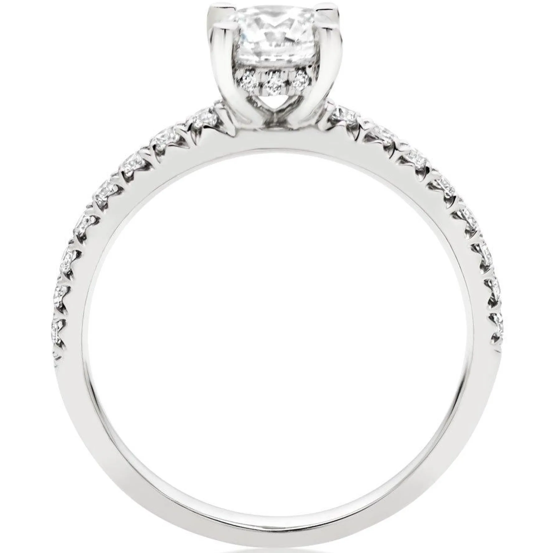 Beaverbrooks Platinum Diamond Solitaire Ring