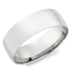 Beaverbrooks Platinum 7mm Men’s Wedding Ring