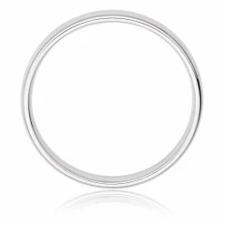Beaverbrooks Platinum 2.5mm Court Wedding Ring