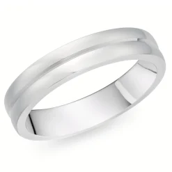 Beaverbrooks Platinum 4mm Wedding Ring