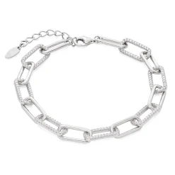 Beaverbrooks Silver Chain Bracelet