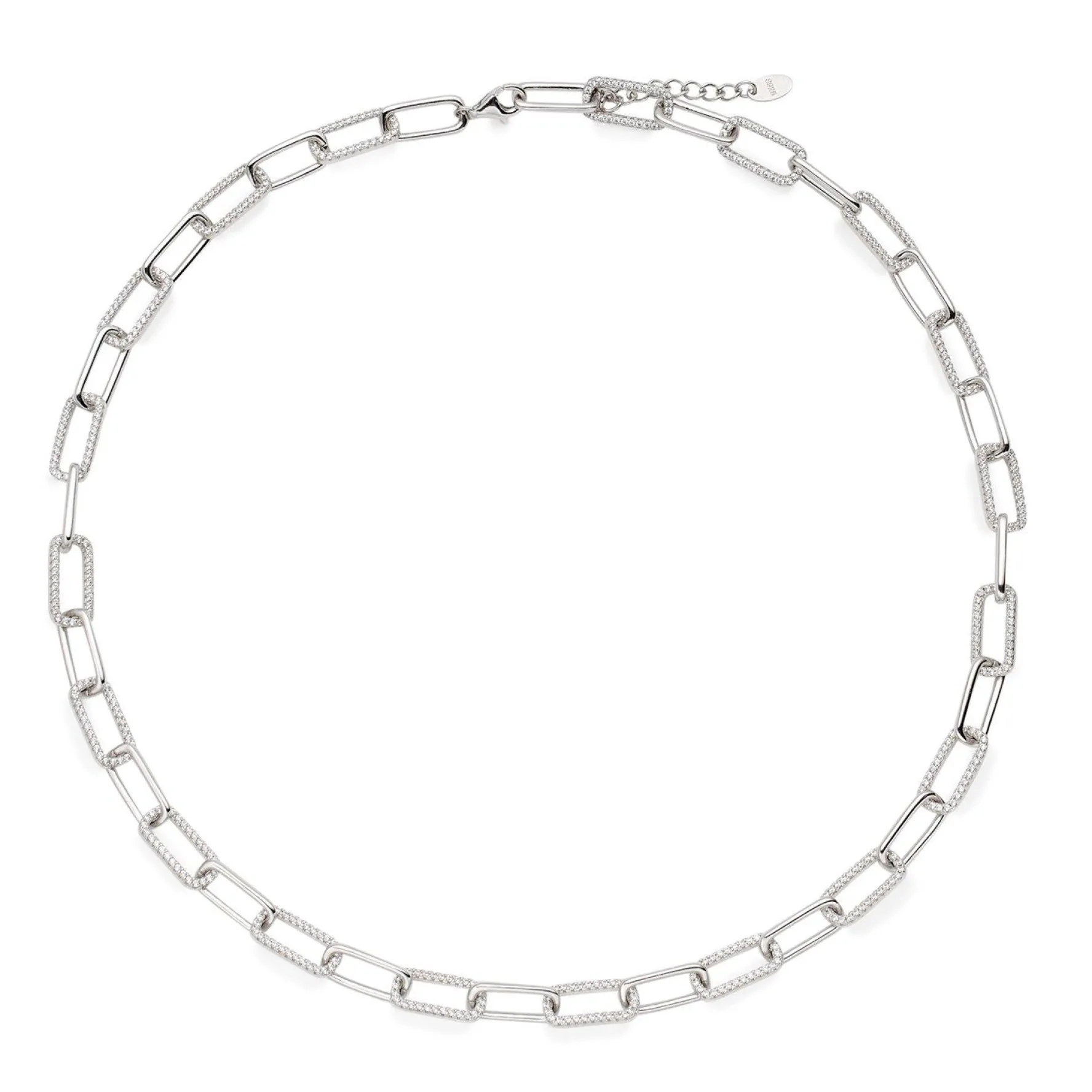 Beaverbrooks Silver Chain Necklace