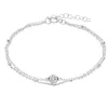 Beaverbrooks Silver Cubic Zirconia Bracelet