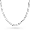Beaverbrooks Silver Curb Chain