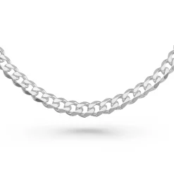 Beaverbrooks Silver Curb Men's Bracelet