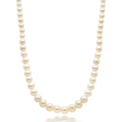Beaverbrooks Silver Freshwater Cultured Pearl Necklace