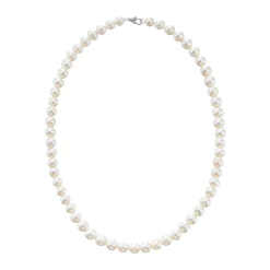 Beaverbrooks Silver Freshwater Cultured Pearl Necklace