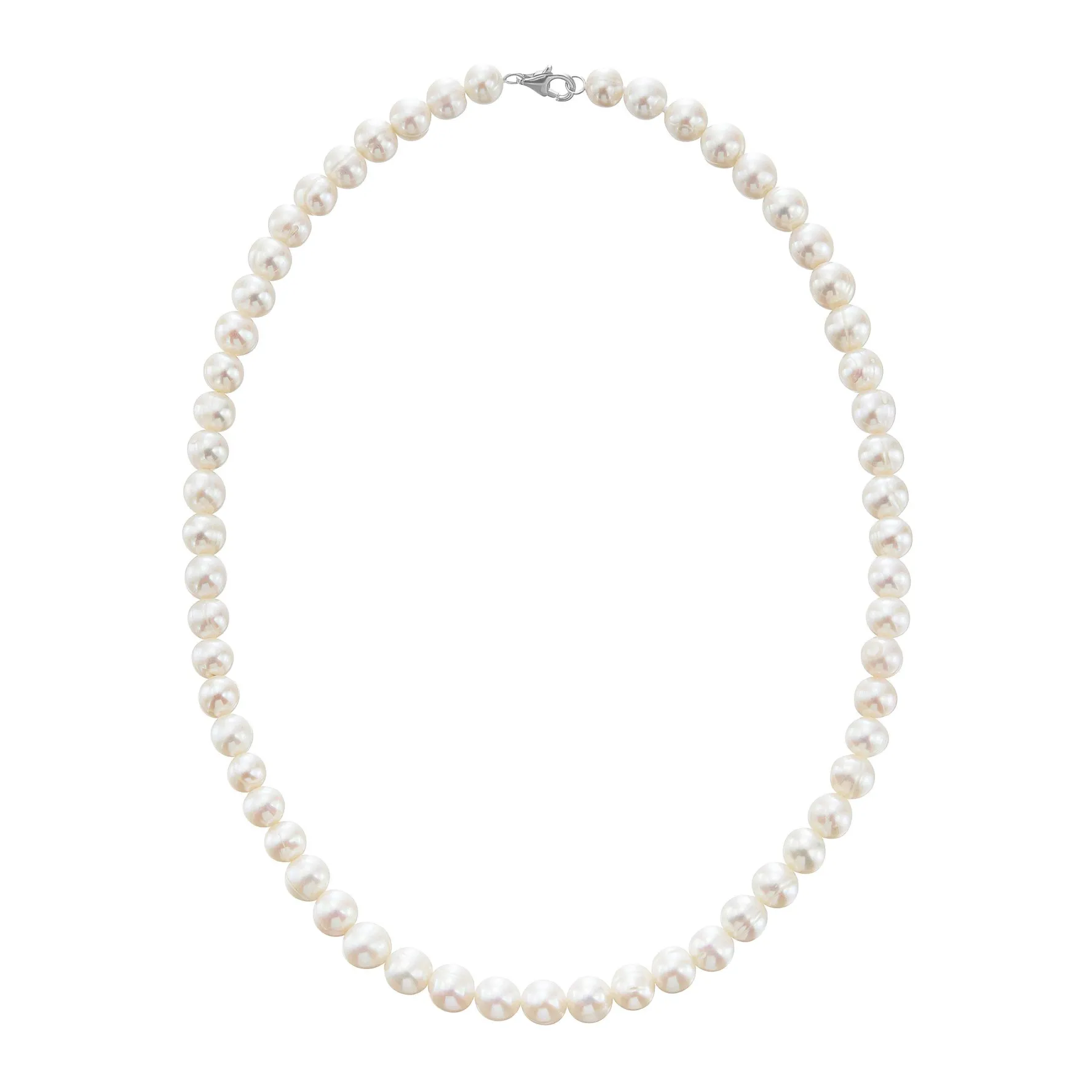 Beaverbrooks Silver Freshwater Cultured Pearl Necklace