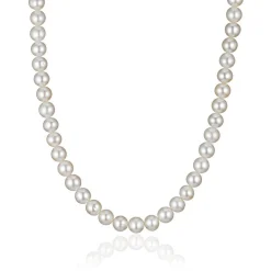 Beaverbrooks Silver Freshwater Cultured Pearl Necklace