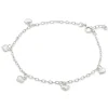 Beaverbrooks Silver Heart Anklet