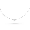 Beaverbrooks Silver Heart Anklet