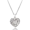 Beaverbrooks Silver Heart Locket Pendant