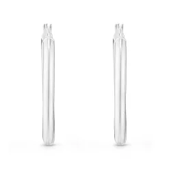 Beaverbrooks Silver Hoop Earrings